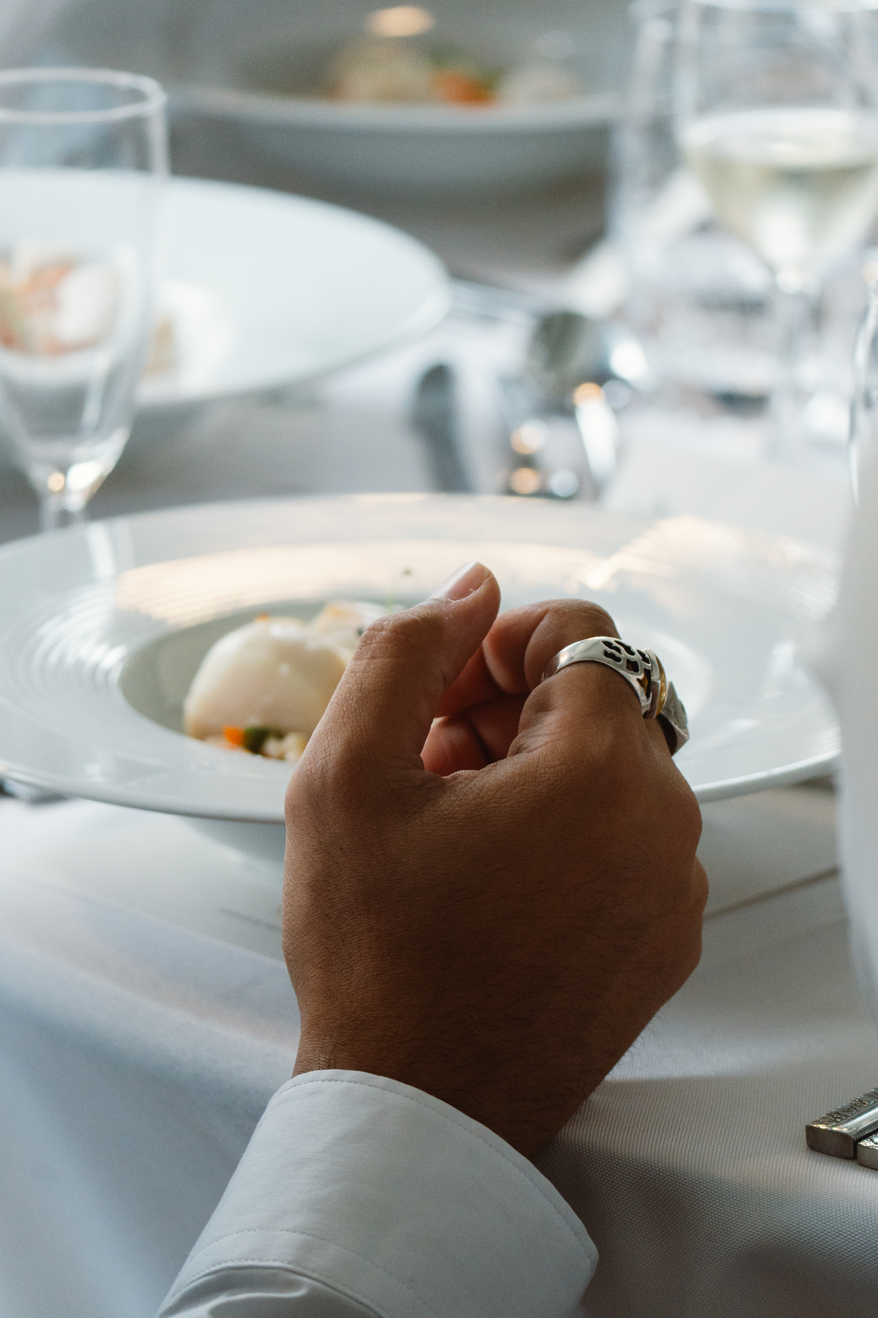 Natural wedding photograph